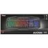 Teclado Gamer Trust GXT 830-RW Avonn, LED Rainbow, USB, Preto
