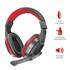 Headset Gamer Trust Ziva, Drivers 40mm, 3.5mm, Múltiplas Plataformas, Over-ear, Preto e Vermelho