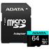 Cartão de Memória Adata MicroSDXC Premier Pro 64GB C10