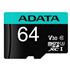 Cartão de Memória Adata MicroSDXC Premier Pro 64GB C10