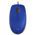 Mouse Logitech M110 Silent, 1000 DPI, 3 Botões, USB, Azul