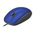 Mouse Logitech M110 Silent, 1000 DPI, 3 Botões, USB, Azul