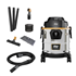 Aspirador de Pó WAP, 1600W, 12 litros, Inox, Bico múltiplo, Cabo 3.5m, Preto e Amarelo