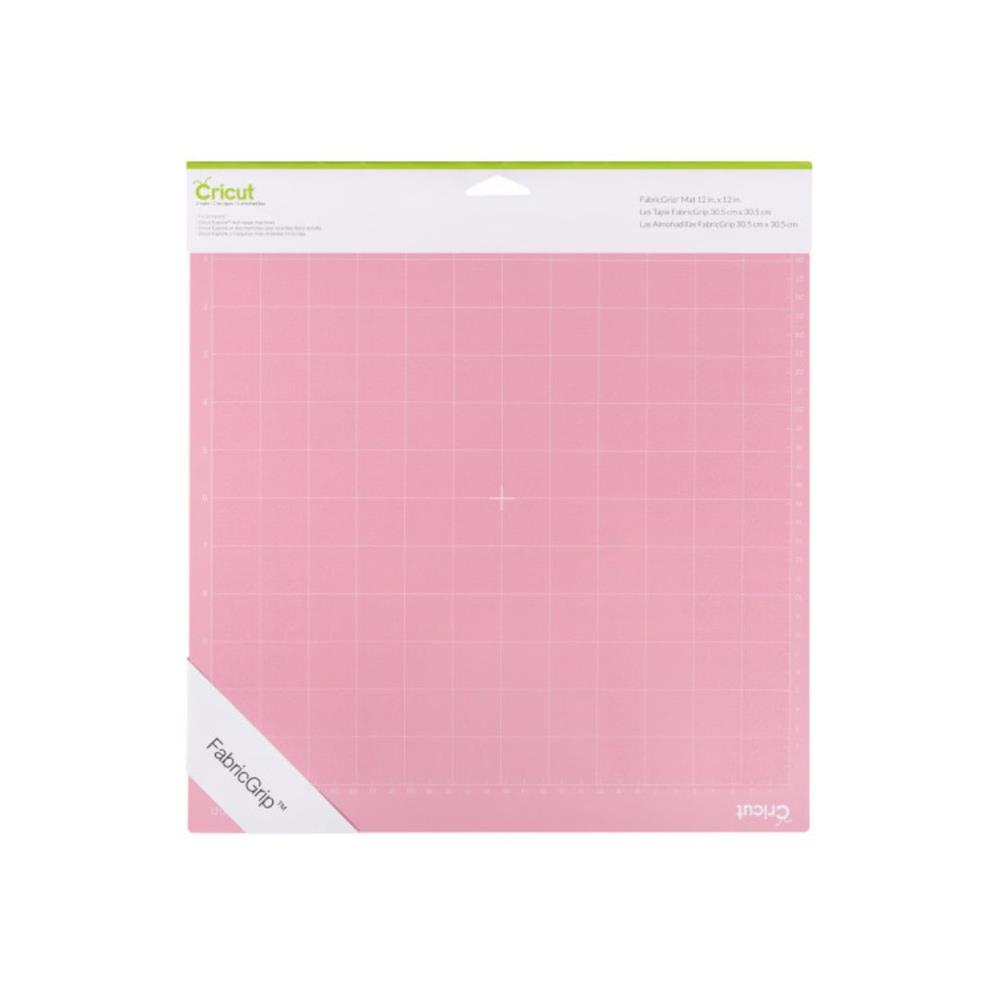 Base de Corte Adesiva para Tecidos para Cricut Maker e Explore, 30,5 x 30,5 cm, Pacote com 2 Unidades.