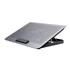 Base Para Notebook Trust Exto T24613, ABS, USB-A, Ergonômico, Laptop até 16", 8 Alturas, 1 Ventoinha de 180mm, Cinza