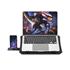 Base Para Notebook 15.6&#34; C3Tech NBC-40BK, USB, 2 Fans, Suporte para Celular, LED, Preto