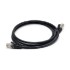 Cabo de Rede Prysmian Patch Cord CAT6, U/UTP, LSZH, 24 AWG, RJ45, 1,5 Metros, Preto, 10718551