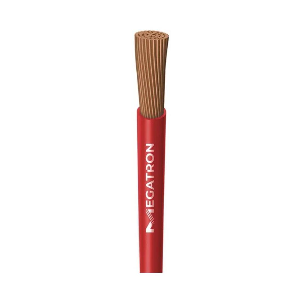 Cabo Flexível Fotovoltaico Megatron, 750V, 4.0mm, Vermelho