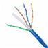 Cabo Lan CAT6 4P Gigabit LSZH 305 Metros Azul