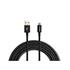 Cabo USB Micro USB 1,5m Nylon Preto Intelbras EUAB 15NP