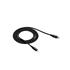 Cabo USB-C Lightning 1,5m Nylon Preto Intelbras EUCL 15NP