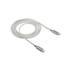 Cabo USB-C + USB-C Intelbras 1,5m Nylon Branco