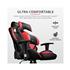 Cadeira Gamer Trust GXT707R Resto, Com Almofadas, Reclinável, Preto e Vermelho