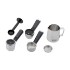 Cafeteira Espresso Automática Black+Decker Gourmand Gris, 20 Bar, Cápsulas e Café em Pó, 220V, CEA1200G-B2