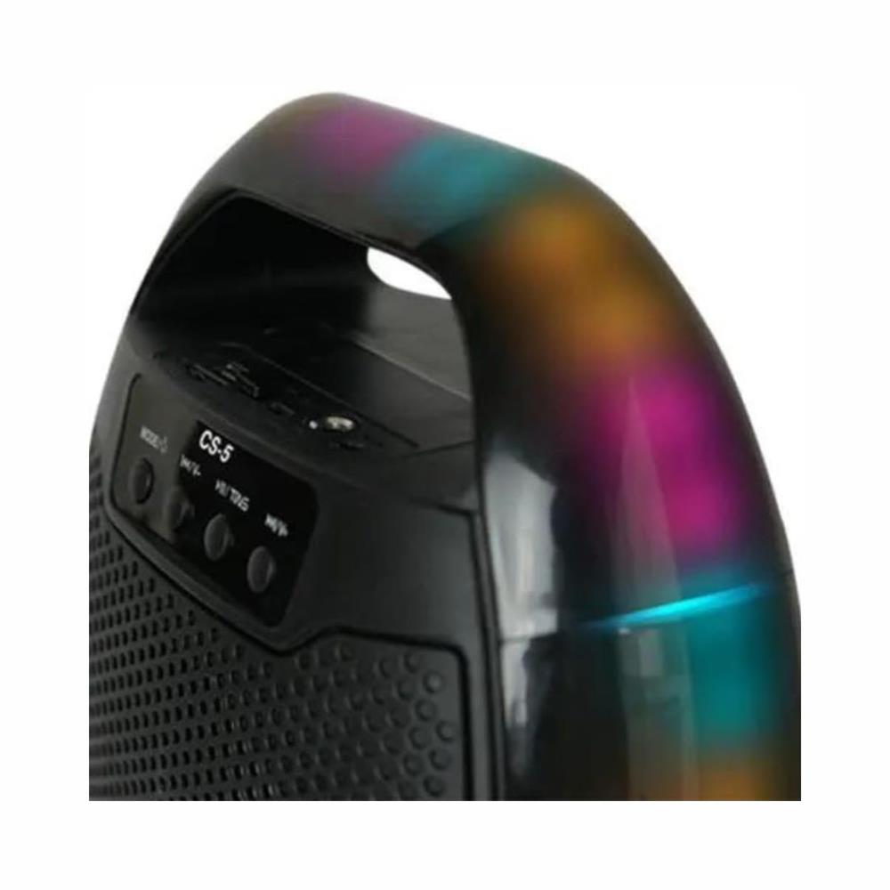 Caixa de Som Amplificada CS-5 AF, 6,5”, 100W RMS, Bluetooth, FM, USB, Preto
