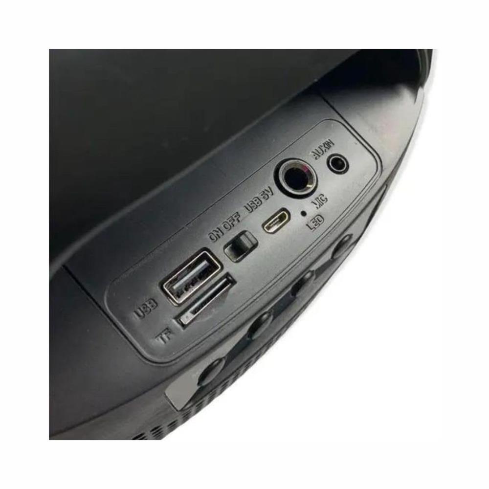 Caixa de Som Amplificada CS-5 AF, 6,5”, 100W RMS, Bluetooth, FM, USB, Preto