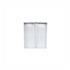 Caixa Metálica Vertical Mini Fine Max Eletron, 400×350×110mm, Aço Soldado, Porta com Fechadura, Ventilada, Branca