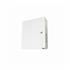 Caixa Metálica Vertical Mini Fine Max Eletron, 400×350×110mm, Aço Soldado, Porta com Fechadura, Ventilada, Branca