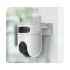 Câmera de Segurança Externa EZVIZ H9C Dual 2K Wi-Fi PTZ Lente Dupla IA CS-H9C-R100-8H33WKFL Branco