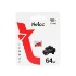 Cartão de Memória Netac 64GB, MicroSDXC, UHS-I U1, Class 10, P500 ECO