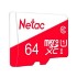 Cartão de Memória Netac 64GB, MicroSDXC, UHS-I U1, Class 10, P500 ECO
