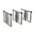 Catraca Speed Gate Hikvision, DS-K3B530X-M/MPG(O-ST), Barreira Basculante, Bidirecional, Inox