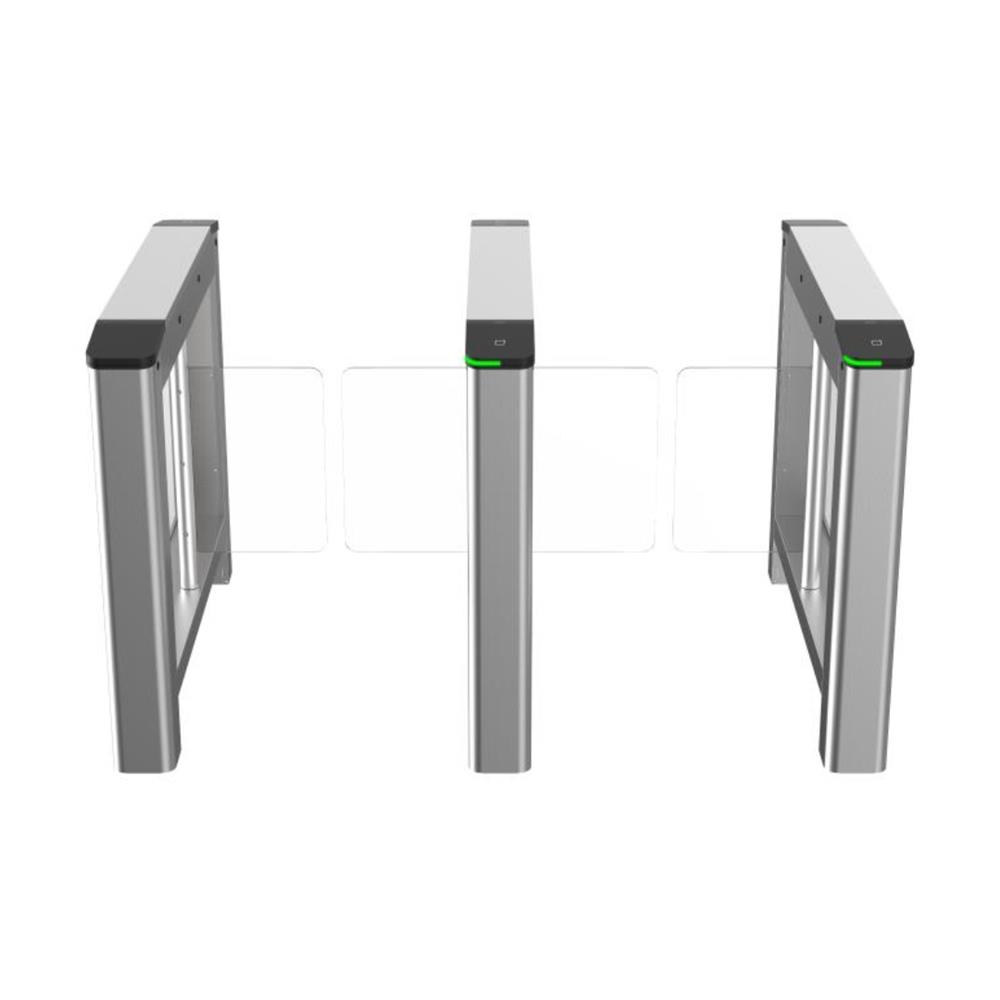 Catraca Swing Hikvision, DS-K3B220LX-L/PG-DP65, Lado Esquerdo, 65cm, Controle de Acesso, 4 Sensores IR, Aço Inox