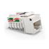 Conector Femea Sohoplus CAT.5e T568A/B Branco