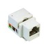 Conector Keystone Prysmian, RJ45 Fêmea, CAT6, UTP, Keystone, Branco, 10718511