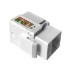 Conector Keystone Prysmian, RJ45 Fêmea, CAT6, UTP, Keystone, Branco, 10718511