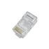 Conector RJ45 Cat 5e, Furukawa SohoPlus 35050220, Pacote com 100 unidades, Transparente