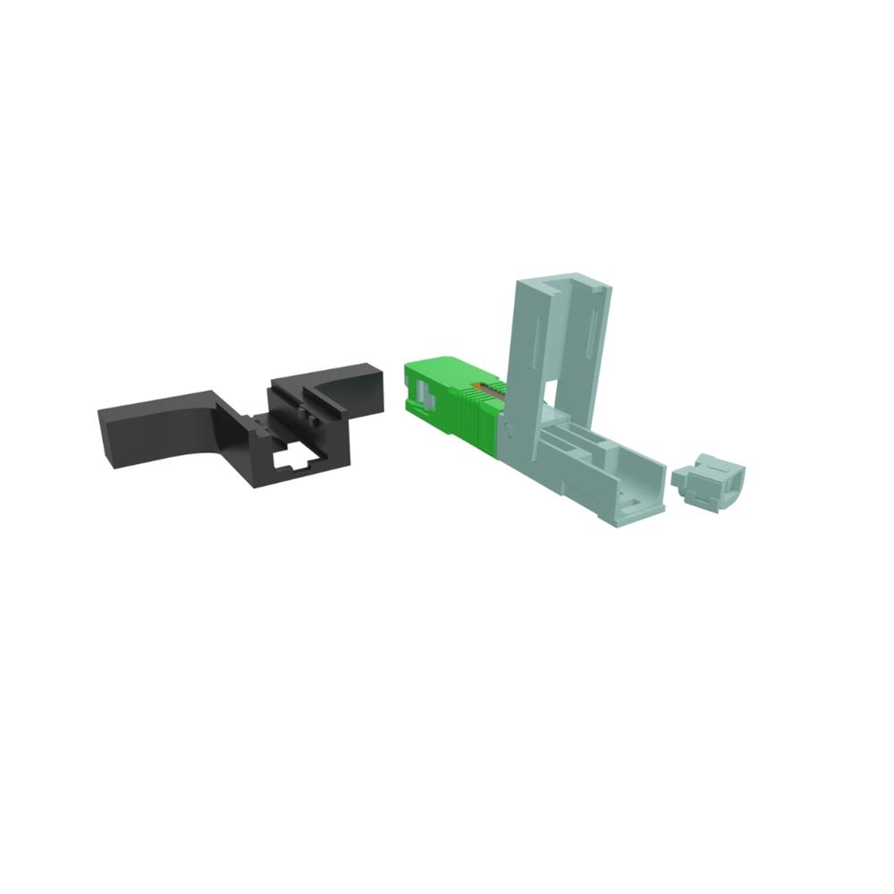 Conector Óptico 2Flex SC/APC 3 Posições - 2F-FCON-SC-APC-N