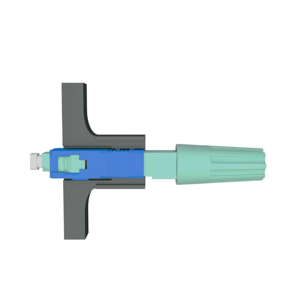 Conector Óptico 2Flex SC/APC 3 Posições - 2F-FCON-SC-APC-N