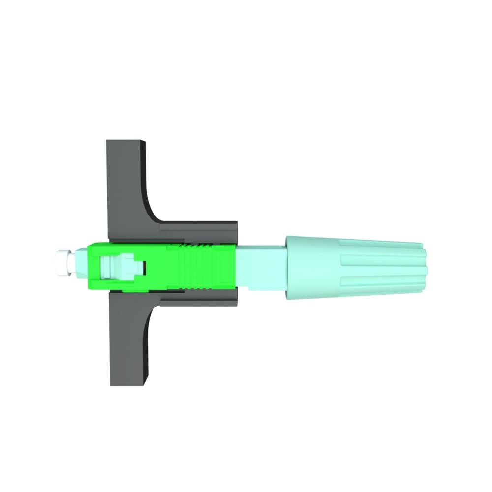 Conector Óptico 2Flex SC/APC 3 Posições - 2F-FCON-SC-APC-N