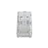 Conector RJ45 Cat 5e, Furukawa SohoPlus 35050220, Pacote com 100 unidades, Transparente