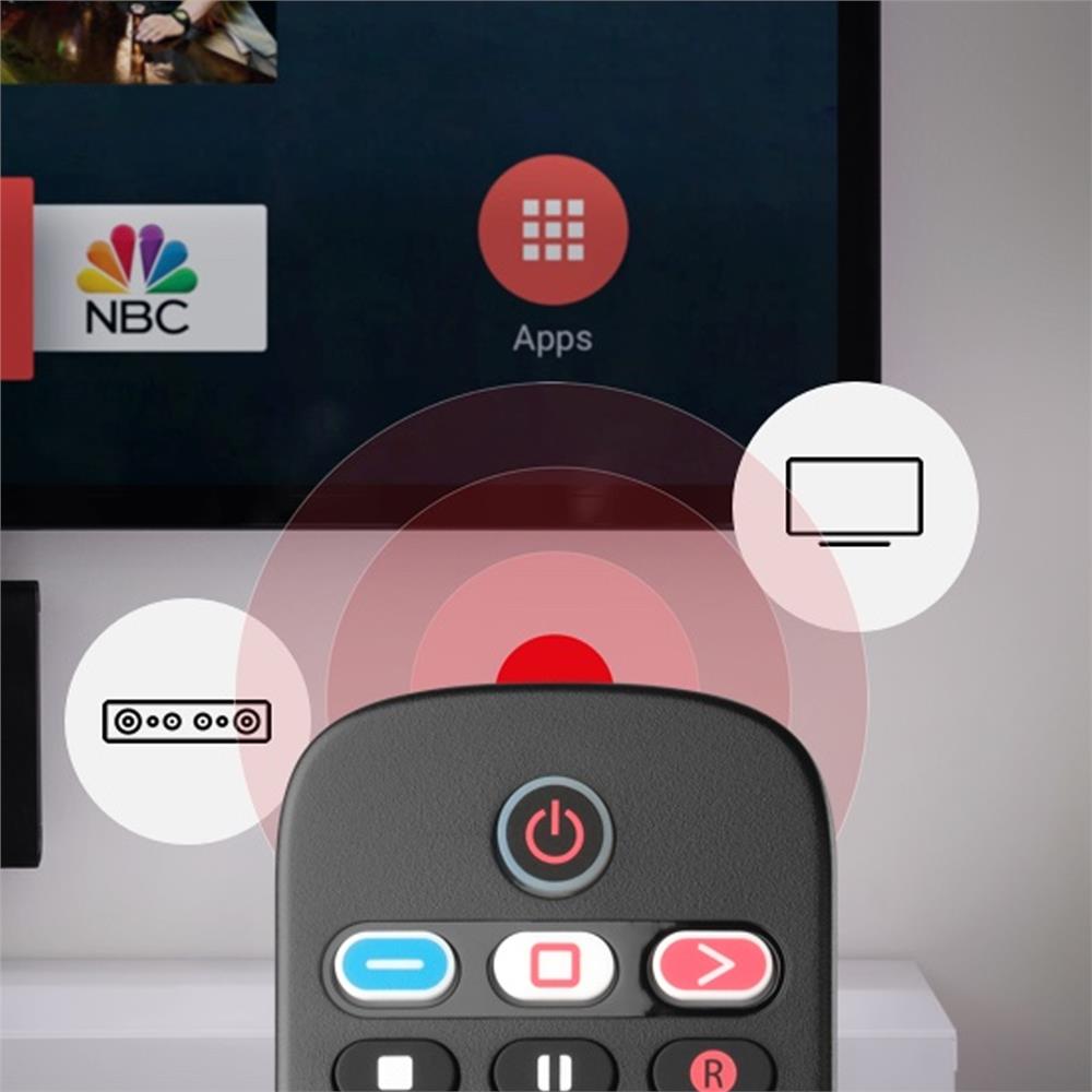 Controle Remoto One For All URC-4913, Substituto para TV Philips, Universal, Preto
