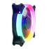Cooler Fan K-Mex AF-CAH1, Single Ring,120mm, LEDs, Preto