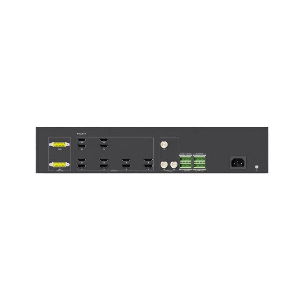 Decoder Hikvision DS-6912UDI-C, 12 Canais IP, Saída HDMI 4K, Preto