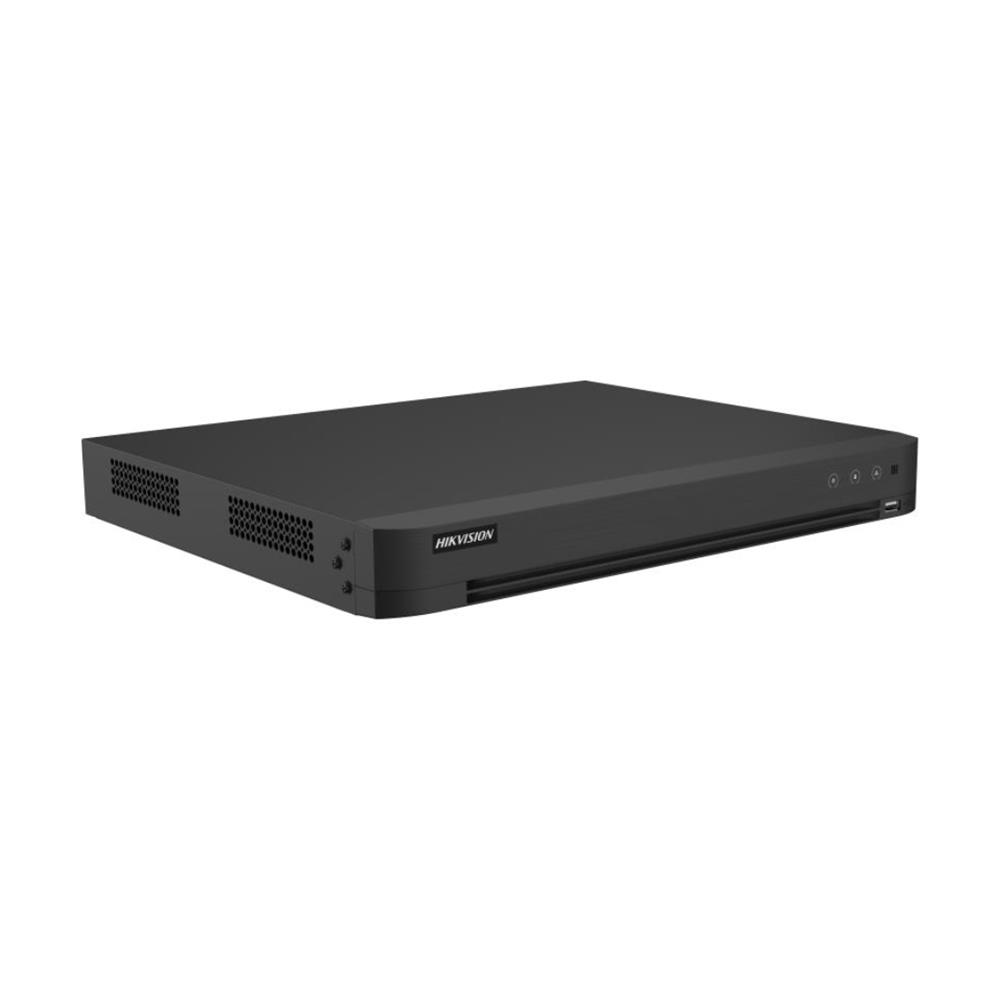 DVR Hikvision iDS-7232HQHI-M2/XT, 32 Canais, H.265 Pro+, 2 SATA até 12TB, HDMI 4K, VGA