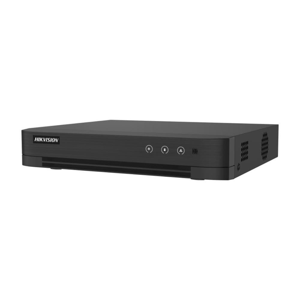 DVR Hikvision iDS-7208HQHI-M1/T, 8 Canais, AcuSense, H.265 Pro+, HDMI, VGA, 1HD SATA