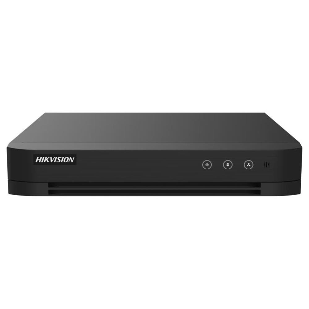 DVR Hikvision iDS-7208HQHI-M1/T, 8 Canais, AcuSense, H.265 Pro+, HDMI, VGA, 1HD SATA