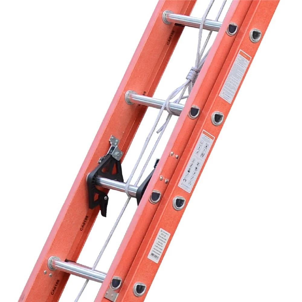 Escada Extensível Vazada EFV-19, com Até 6 Metros, Laranja