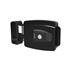 Fechadura AGL Mini, Botão, 12V, 42mm, Cilindro Ajustável, Preto