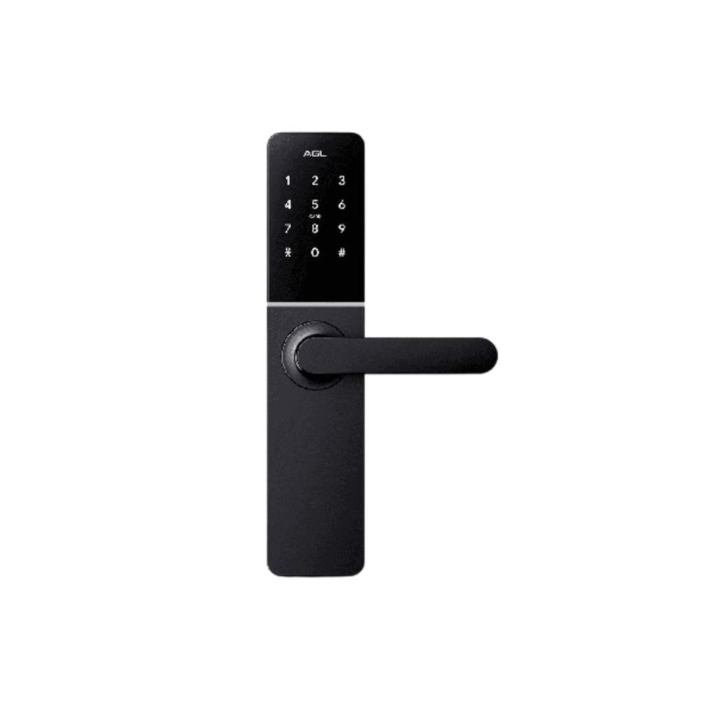Fechadura Digital AGL H20 Black, Wi-Fi, Biométrica e Senha, Preto
