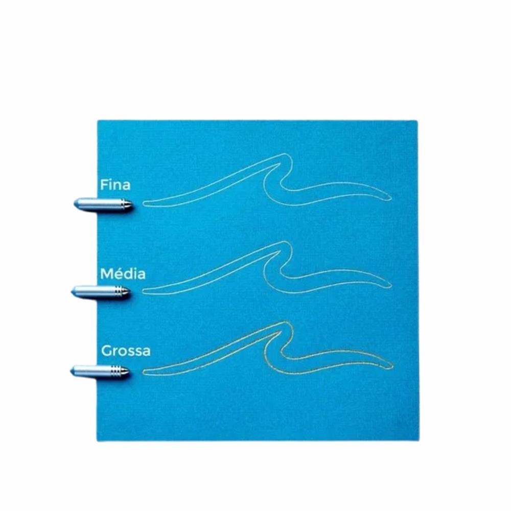 Ferramenta Transferência de Foil com 3 ponteiras Azul - 2008726