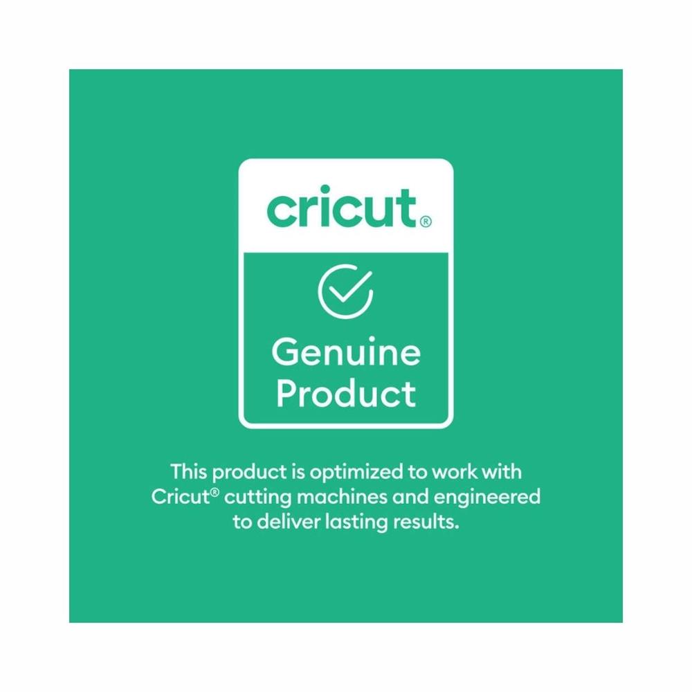 Cricut Value Iron-On- Branco, Filme de Recorte de 30,48 cm x 6,09 m. Perfeito para personalizar roupas, almofadas, bonés e muito mais