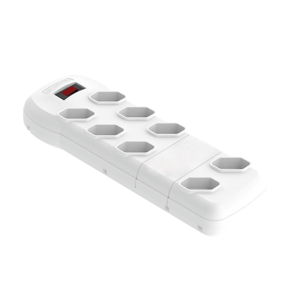 Filtro De Linha Qualitronix QFL8B 8 Tomadas Branco