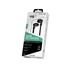 Fone de ouvido intra-auricular ELG EP12BK, cabo 1,2m, com microfone, preto