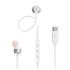 Fone de Ouvido JBL Tune 310C, USB-C, Pure Bass, In-ear, Branco