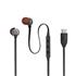 Fone de Ouvido JBL Tune 310C, USB-C, Pure Bass, In-ear, Preto